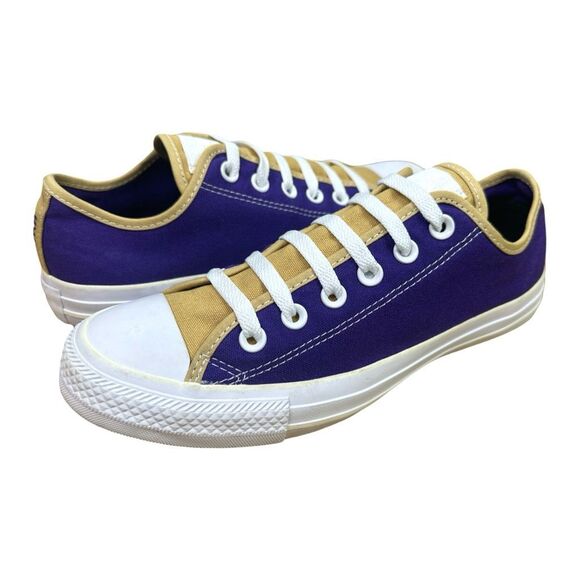 Converse x Chuck Taylor All Star U of Washington Low Top Shoes - Sz 8.5W / 6.5M - Picture 3 of 9